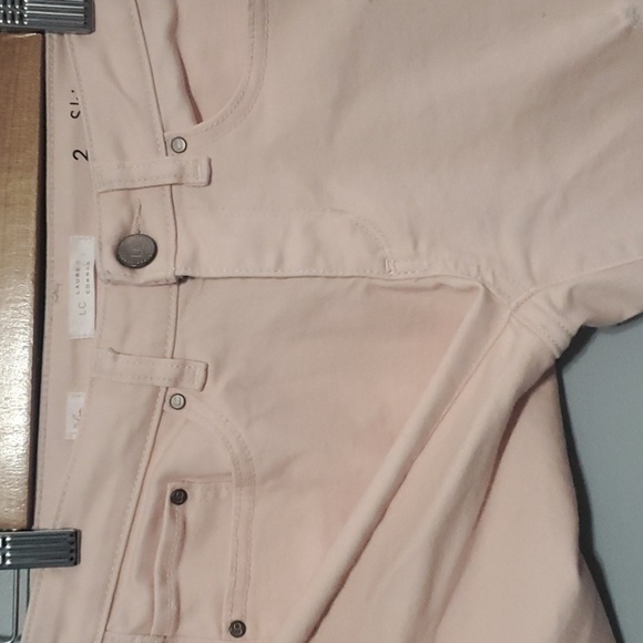 Lauren Conrad Light Pink Jeans Womens Size 2 Skinny Perfect For Summer - Picture 16 of 16